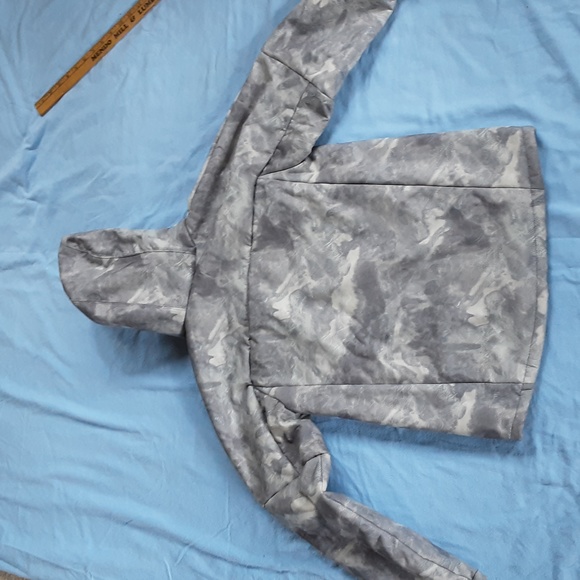 All In Motion grey tones soft-shell sherpa jacket juniors size large 12-14 nwt - Picture 2 of 16